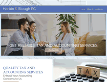 Tablet Screenshot of harbinandstough.com